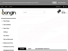 Tablet Screenshot of bongin.com